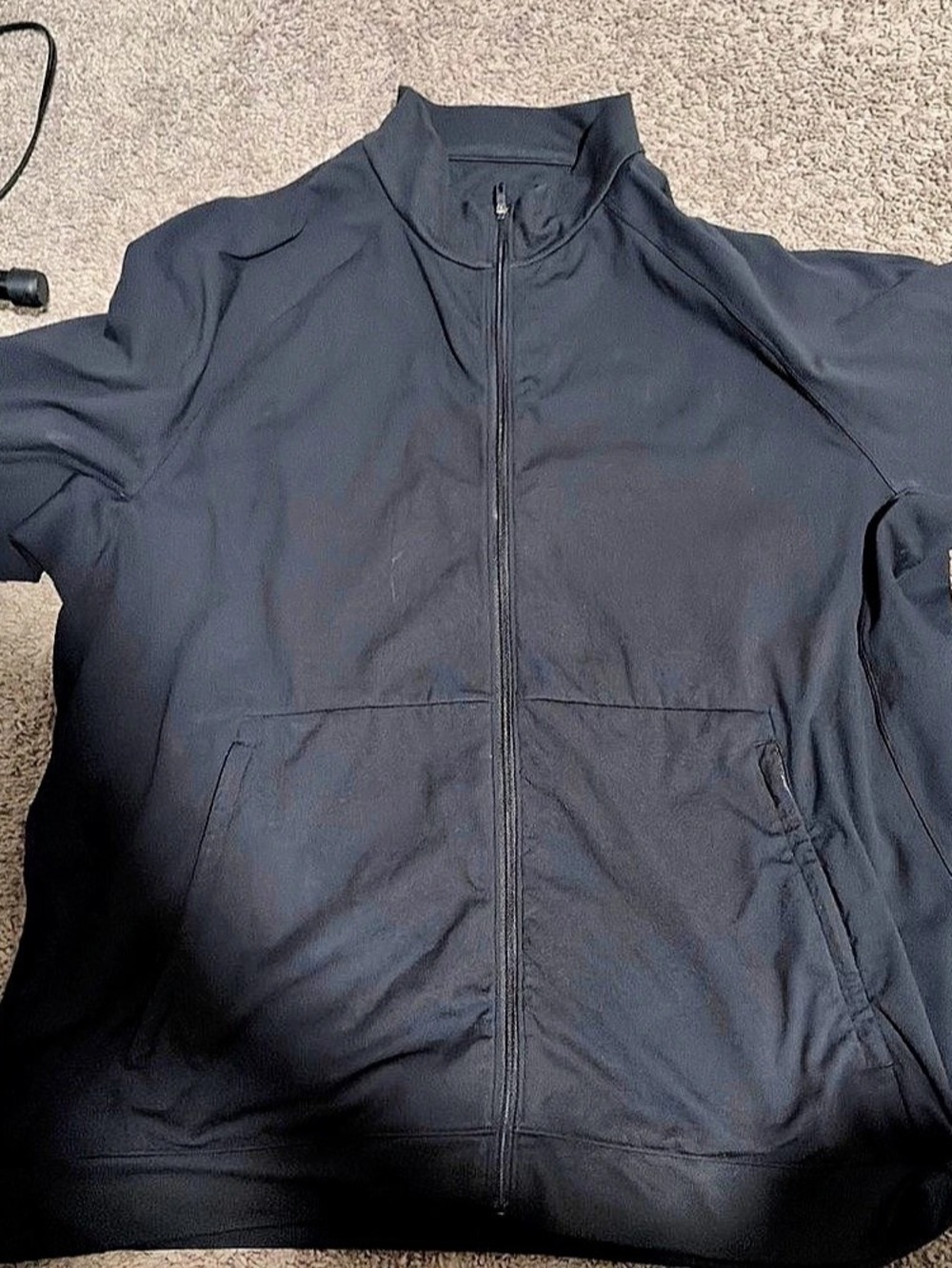 lululemon Black Bomber Jacket